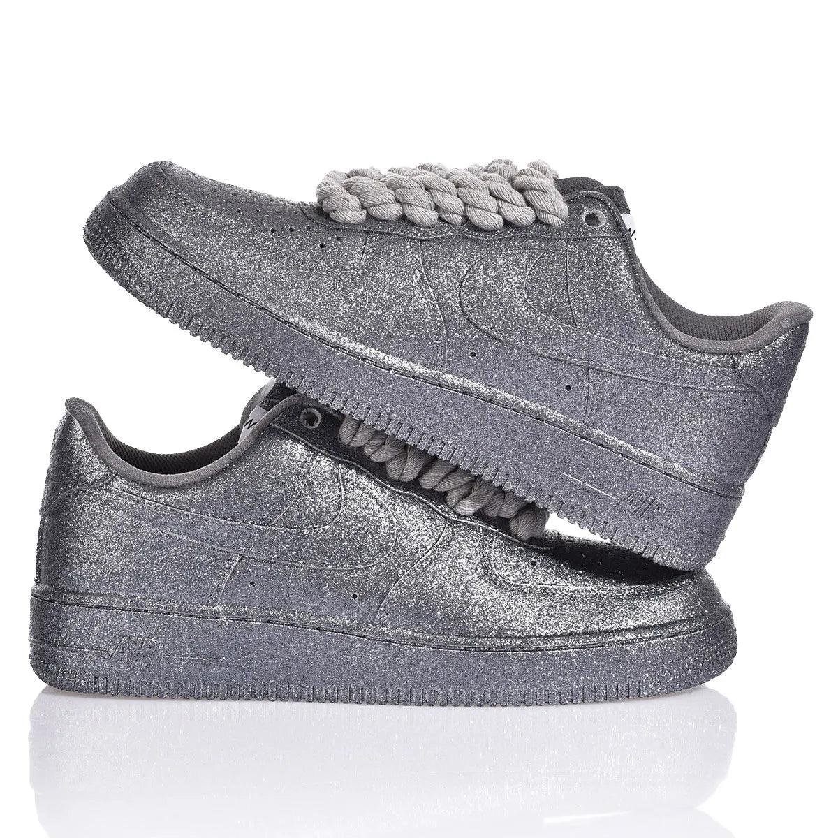 よっしー様専用 Nike Air Force 1 glitter ロープカスタム