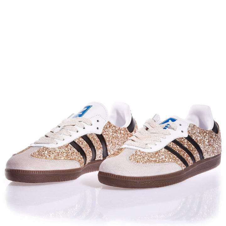 Adidas Samba Glitter Shimmer Gold