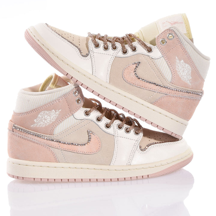Nike Jordan 1 Swarovski Sand Rose