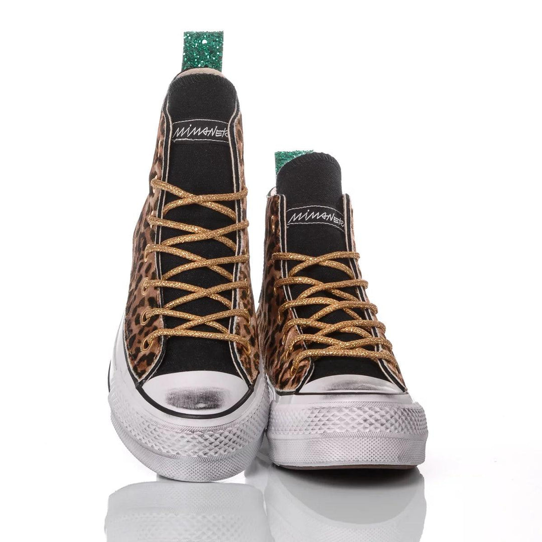 Leopard Converse Plateau-Sneakers - Main Image