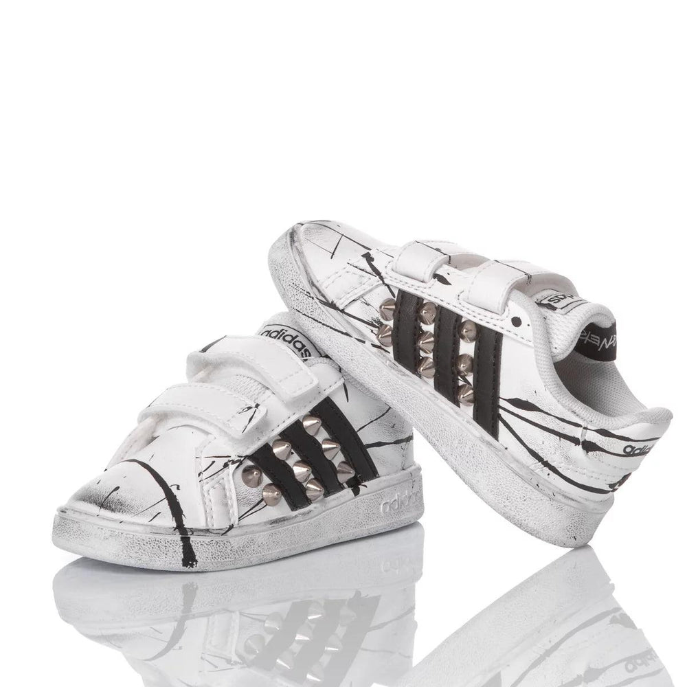 Adidas Baby Black Paint  