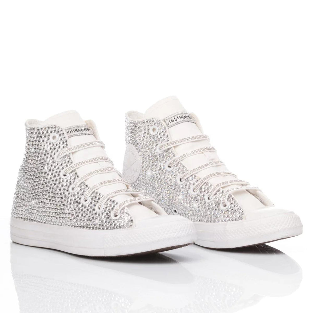 Converse Luxury Crystal Chuck Taylor Hi Special,Swarovski
