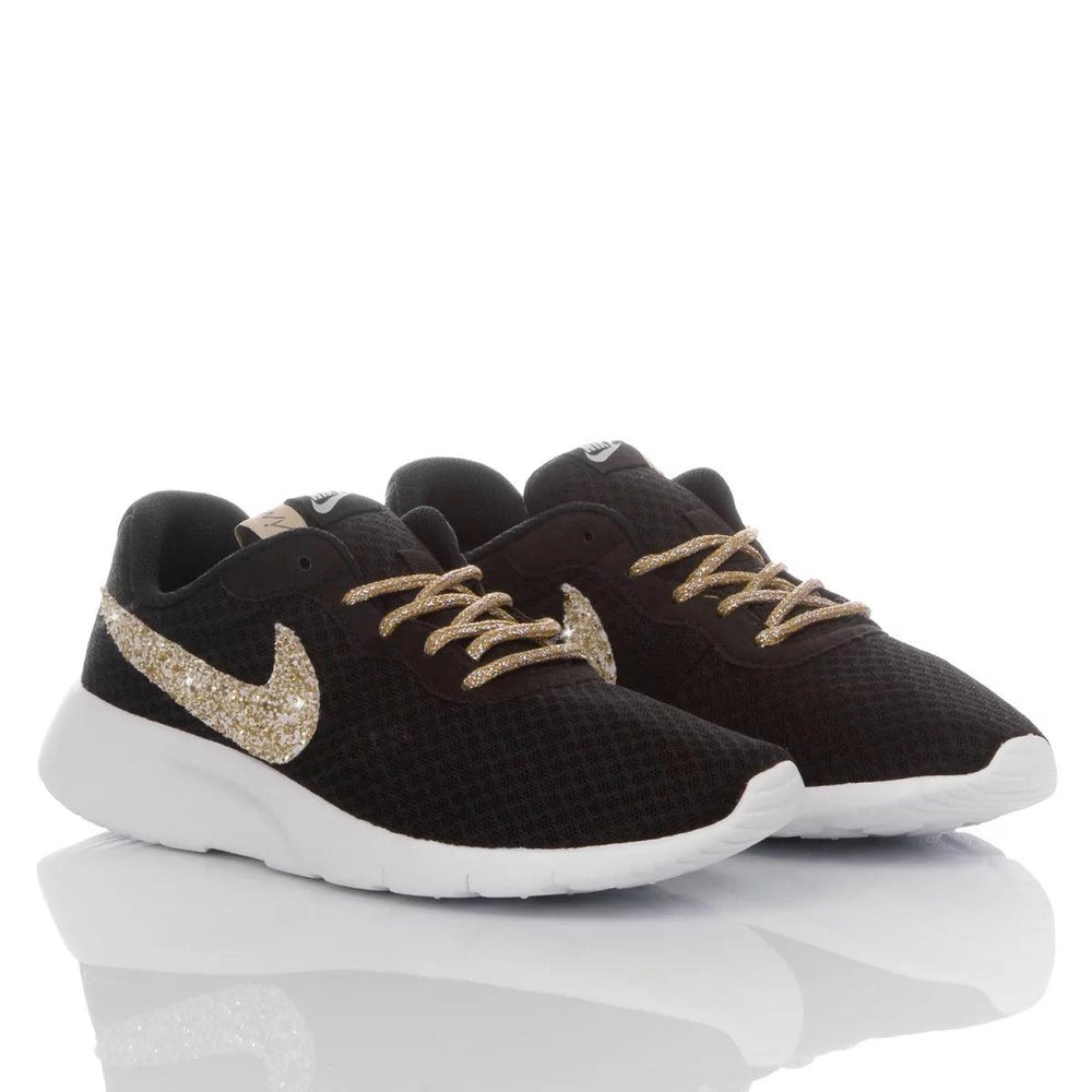 Nike Run Black Gold  Glitter