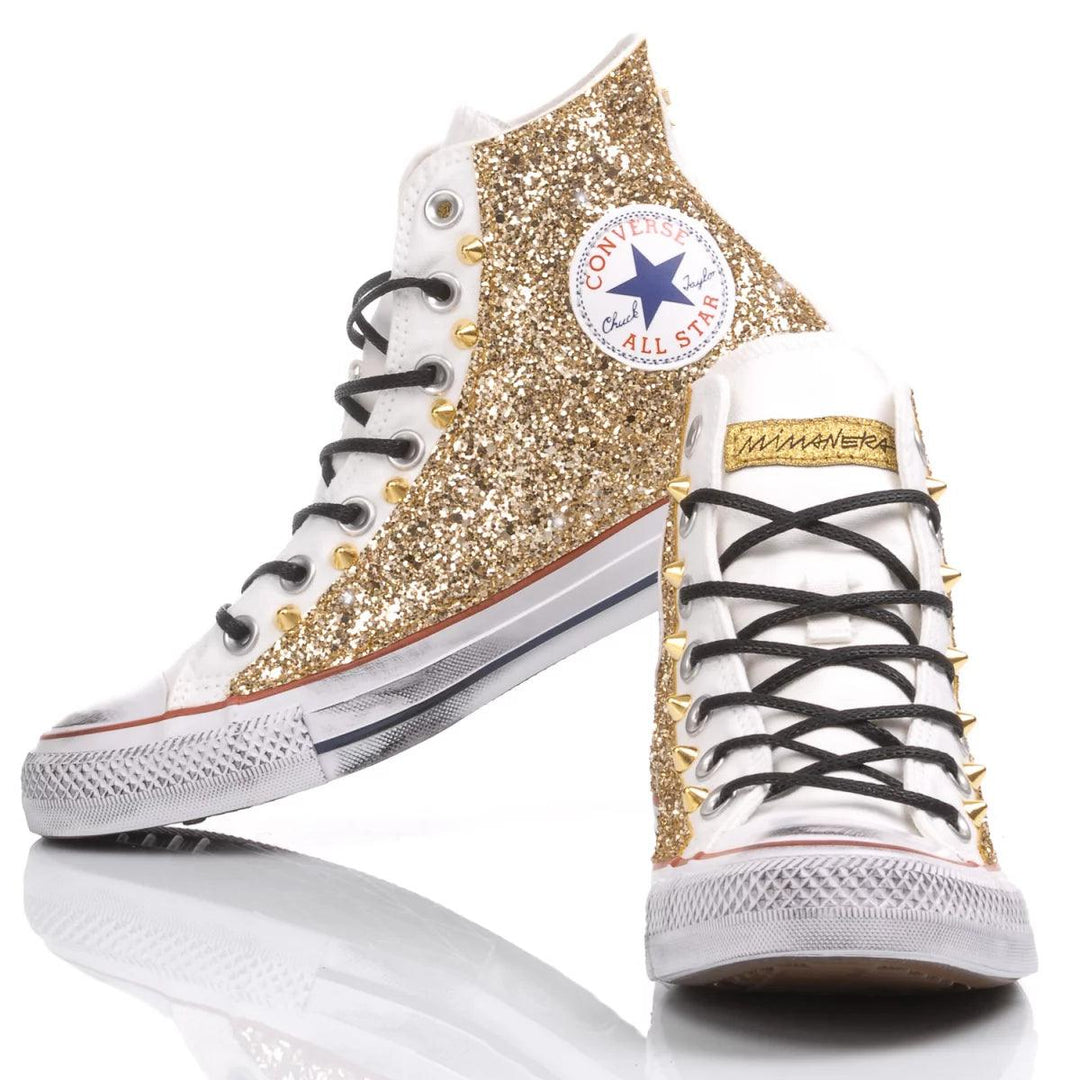 Converse Glitter Gold Personalizadas - Main Image