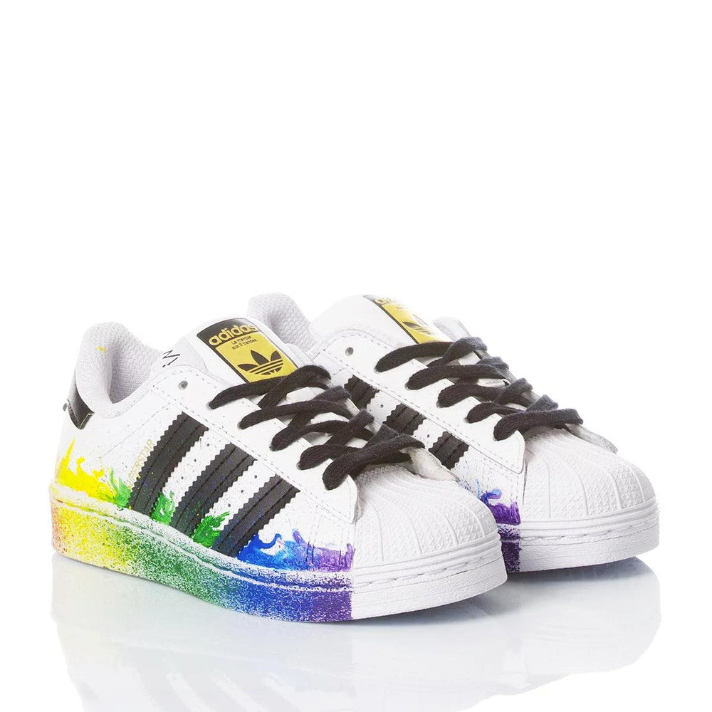 Adidas Superstar Junior Split Superstar Dipinto,Special