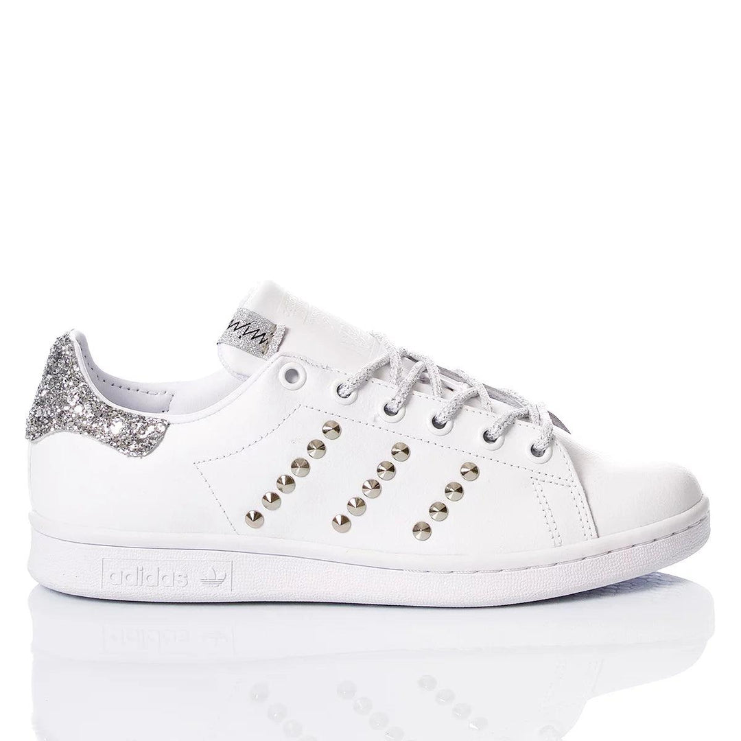 Adidas Stan Smith Silvery personalizzate mimanera