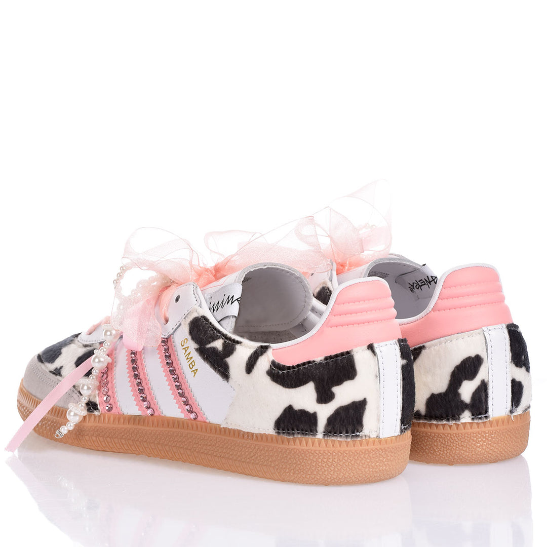 Adidas Samba Pink Cow: Customize Your Shoes Adidas Samba Pink Cow: Customize Your Shoes