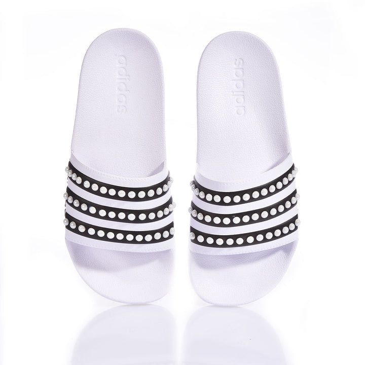 Adidas Adilette White Pearls