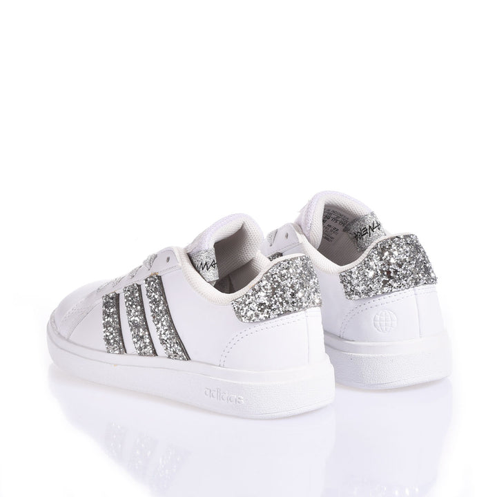 Adidas Junior Spike Silver