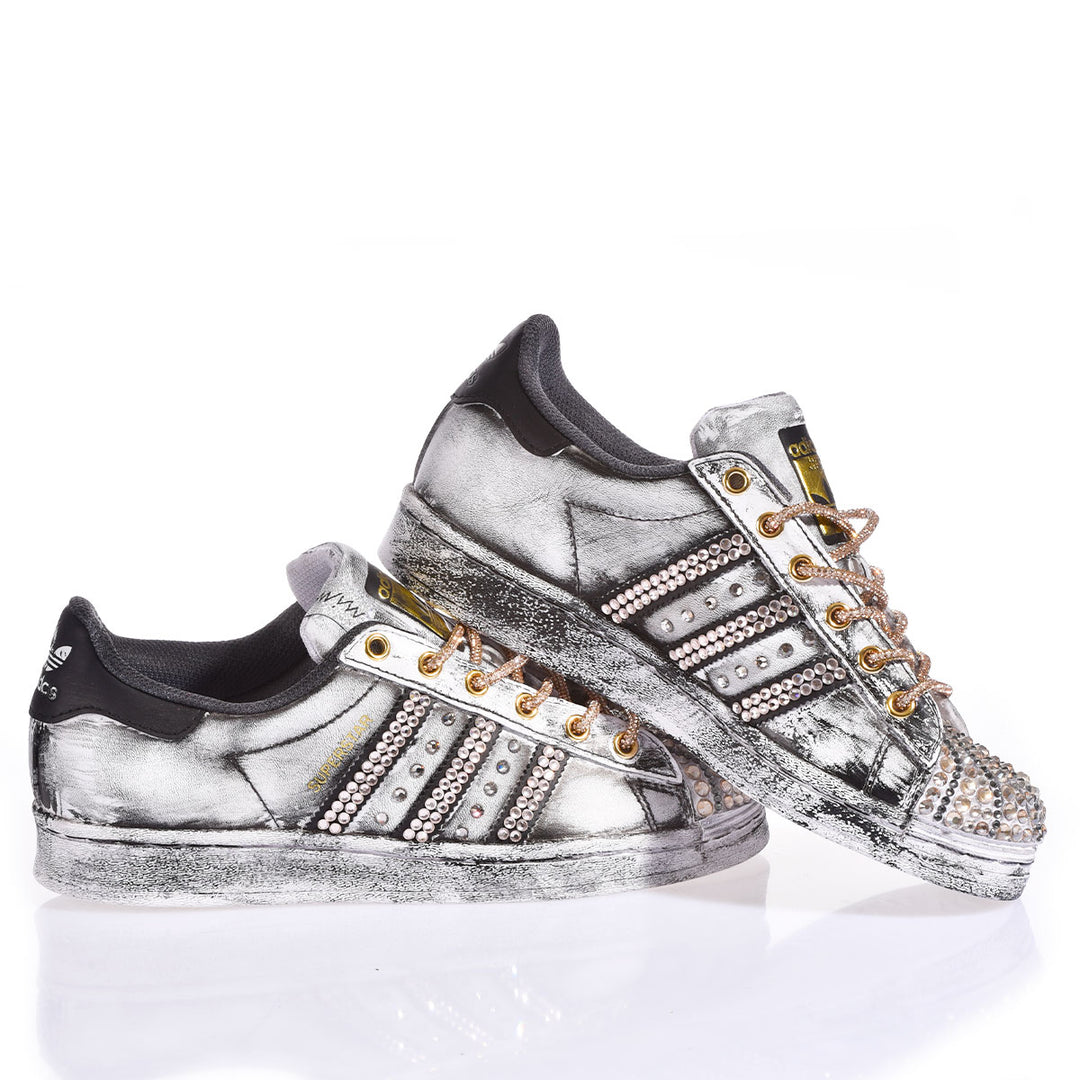 Adidas Superstar Tip Swarovski Gold
