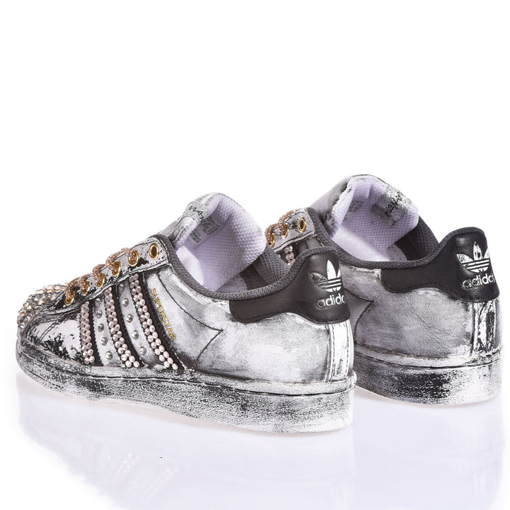 Adidas Superstar Tip Swarovski Gold