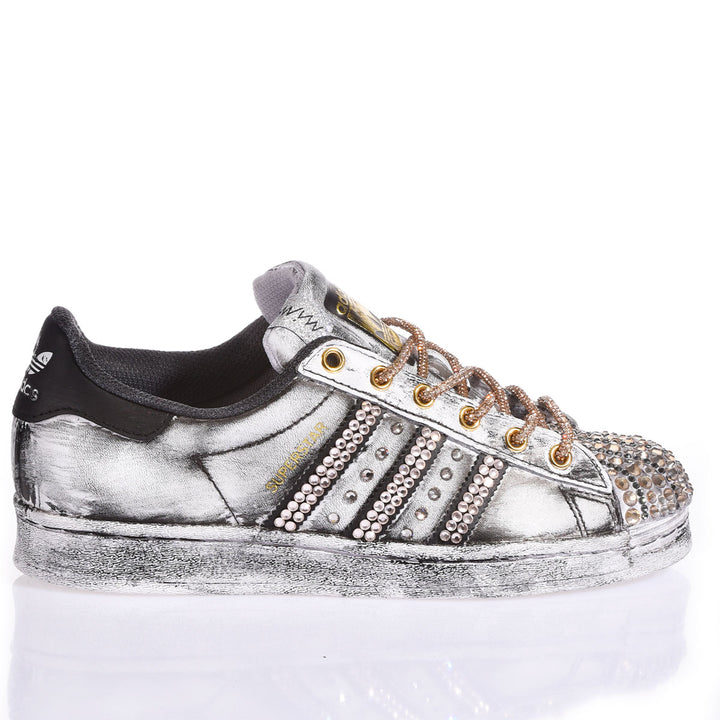 Adidas Superstar Tip Swarovski Gold