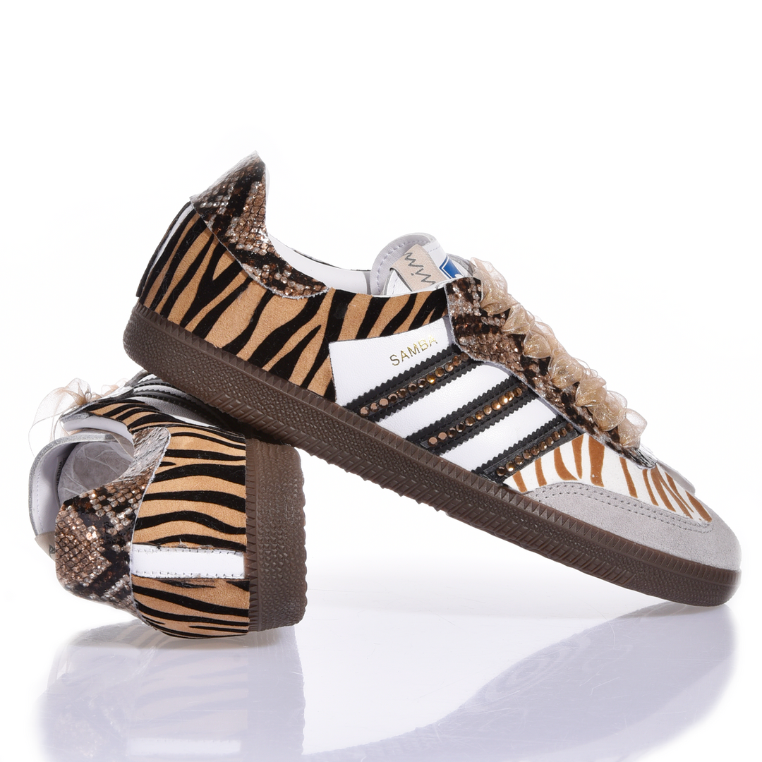 Adidas Samba Zebra Cream