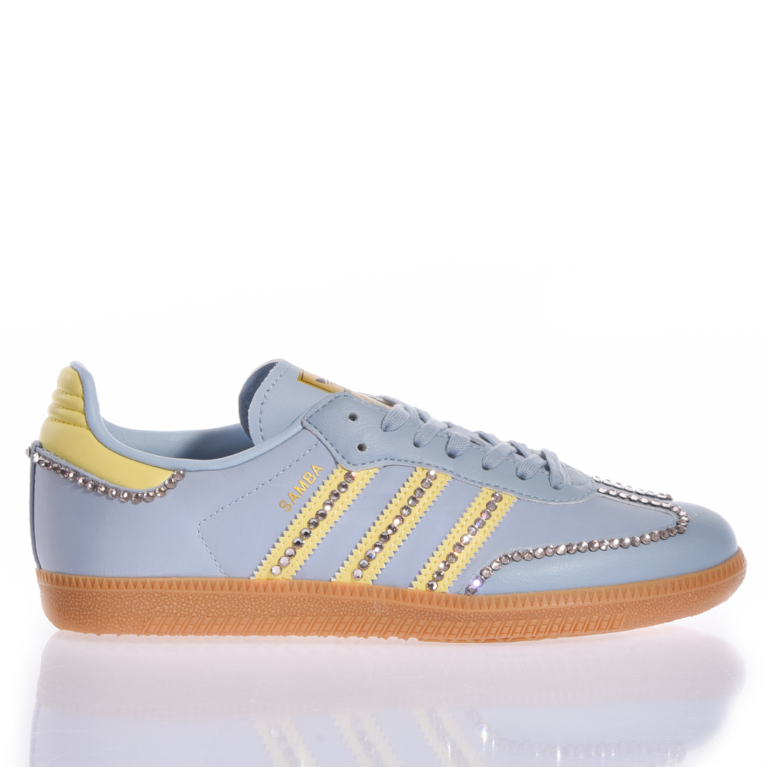 Adidas Samba Aurum Pastel Blue Adidas Samba Aurum Pastel Blue