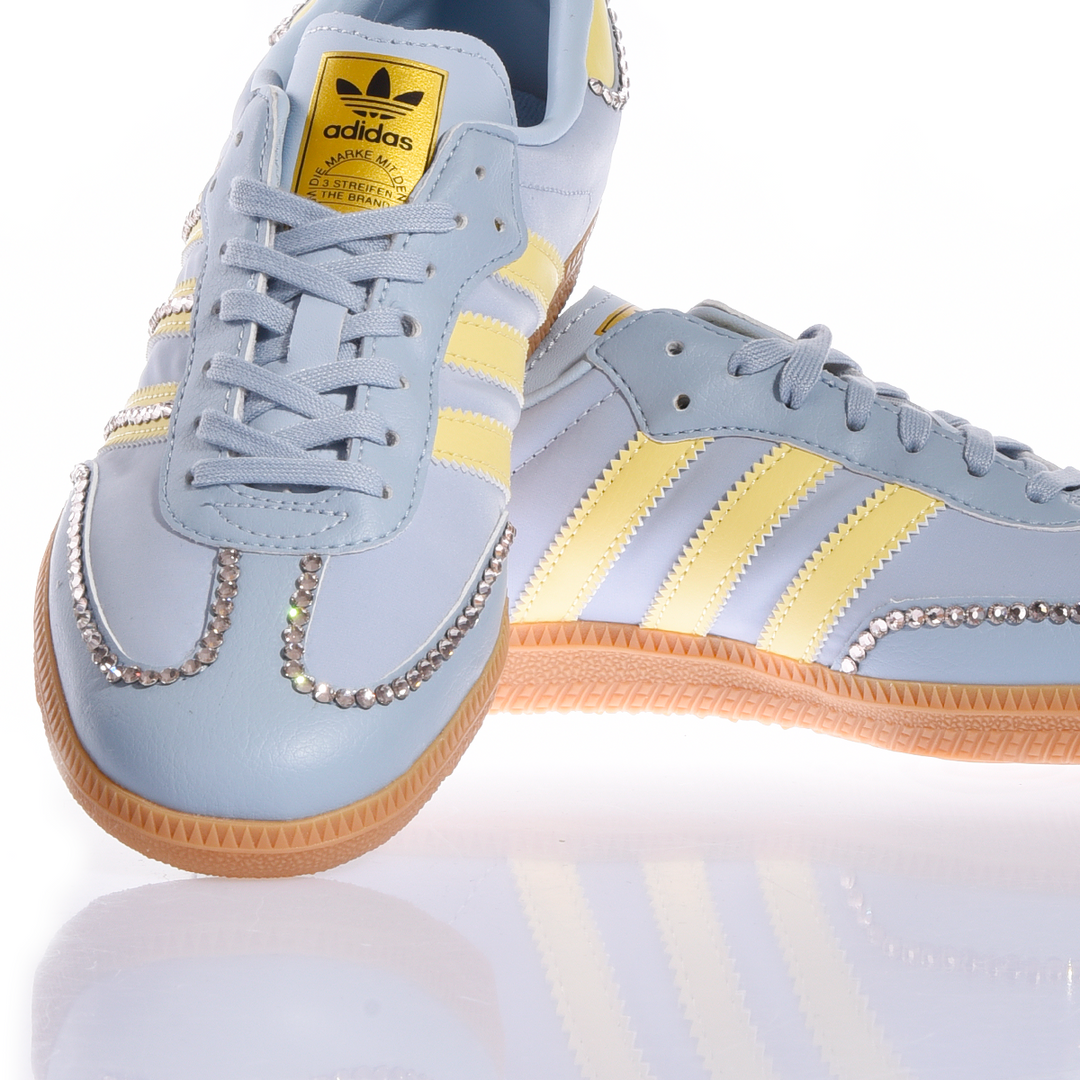 Adidas Samba Aurum Pastel Blue Adidas Samba Aurum Pastel Blue
