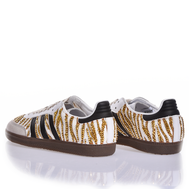 Adidas Samba Swarovski Zebra cream