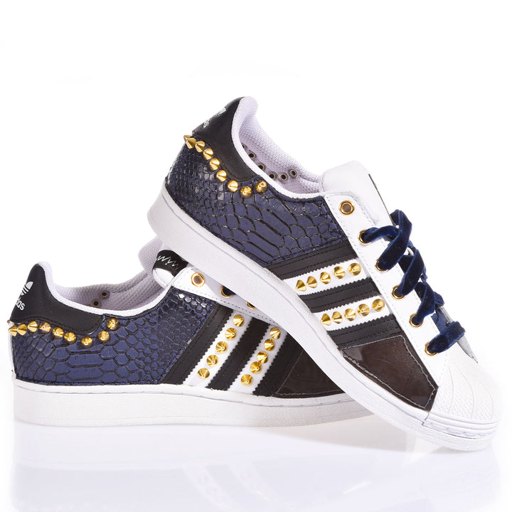 Adidas Superstar Blue Skin