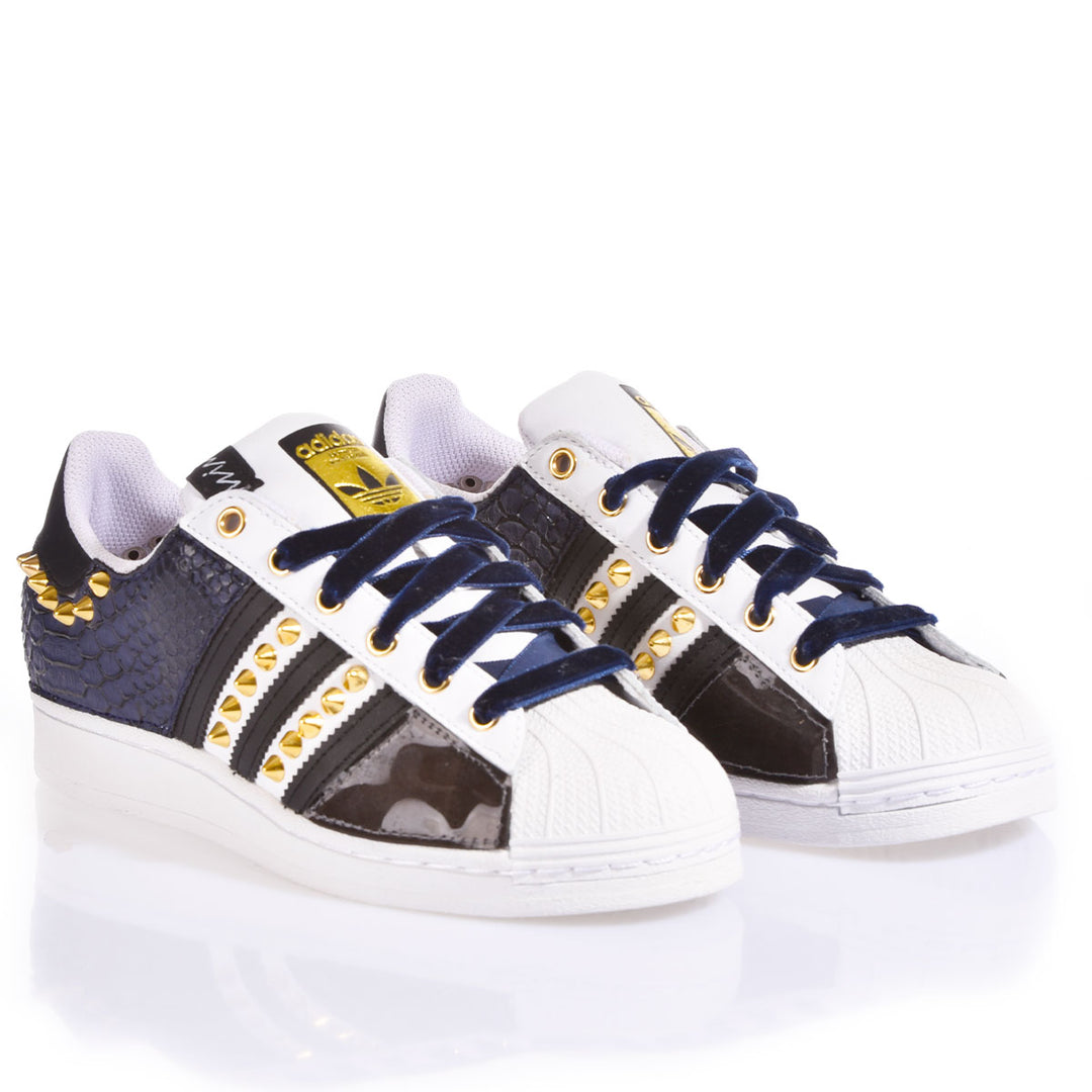 Adidas Superstar Blue Skin