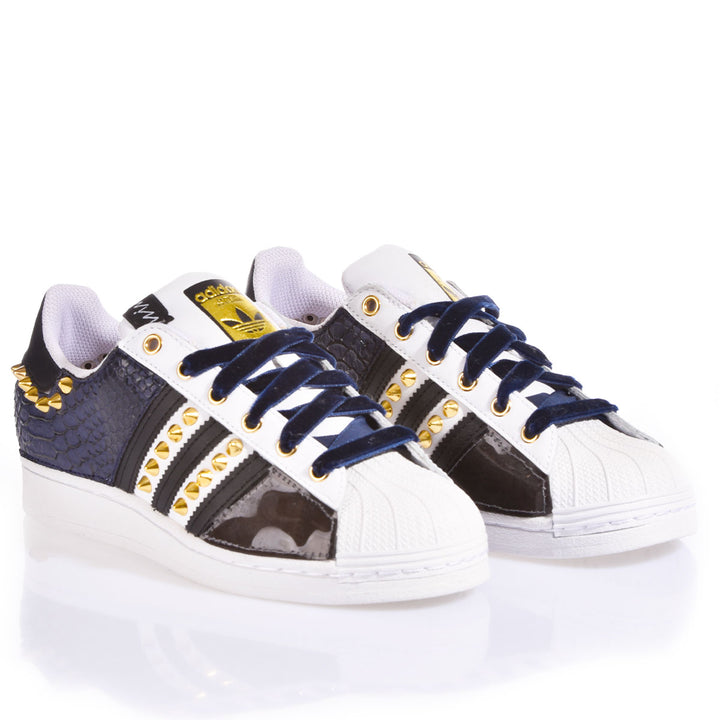Adidas Superstar Blue Skin