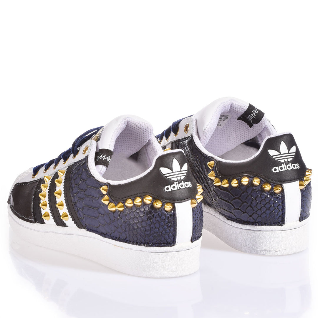 Adidas Superstar Blue Skin
