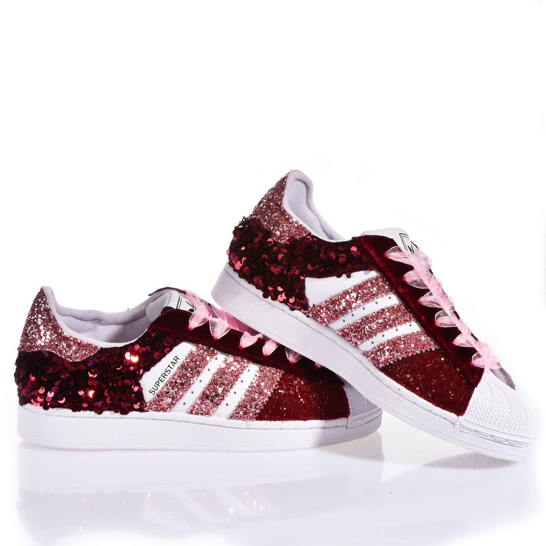 Adidas Superstar Burgundy Blush