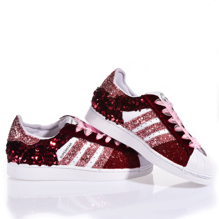 Adidas Superstar Burgundy Blush