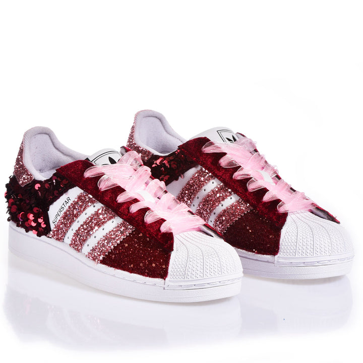 Adidas Superstar Burgundy Blush