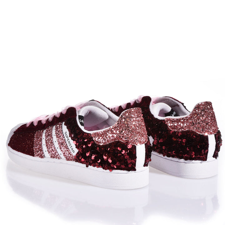 Adidas Superstar Burgundy Blush