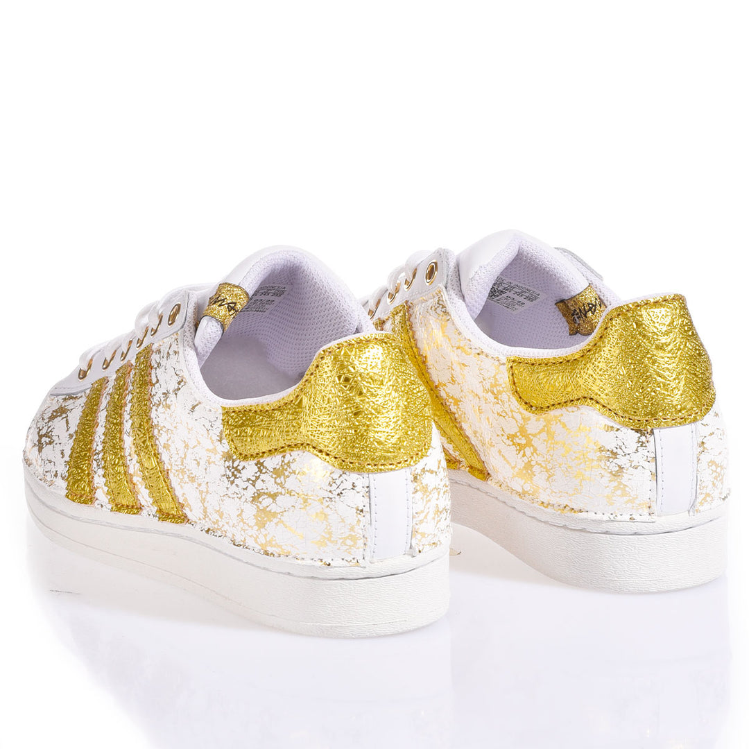 Adidas Superstar Gold Crackle