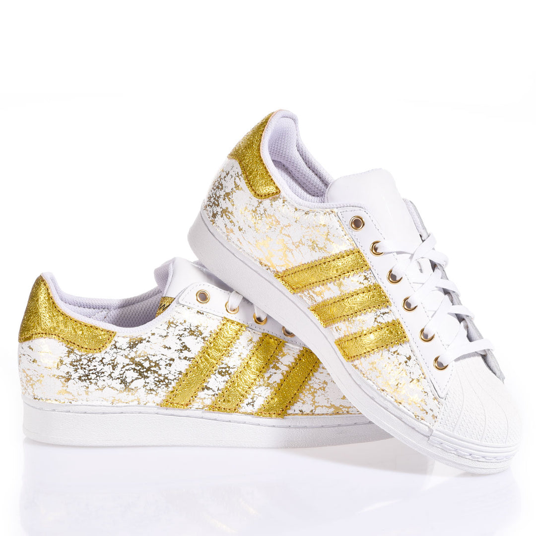 Adidas Superstar Gold Crackle