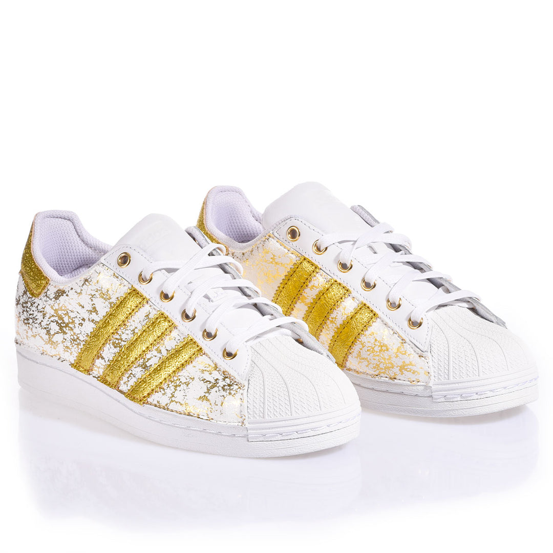 Adidas Superstar Gold Crackle