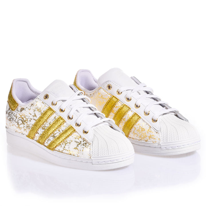 Adidas Superstar Gold Crackle