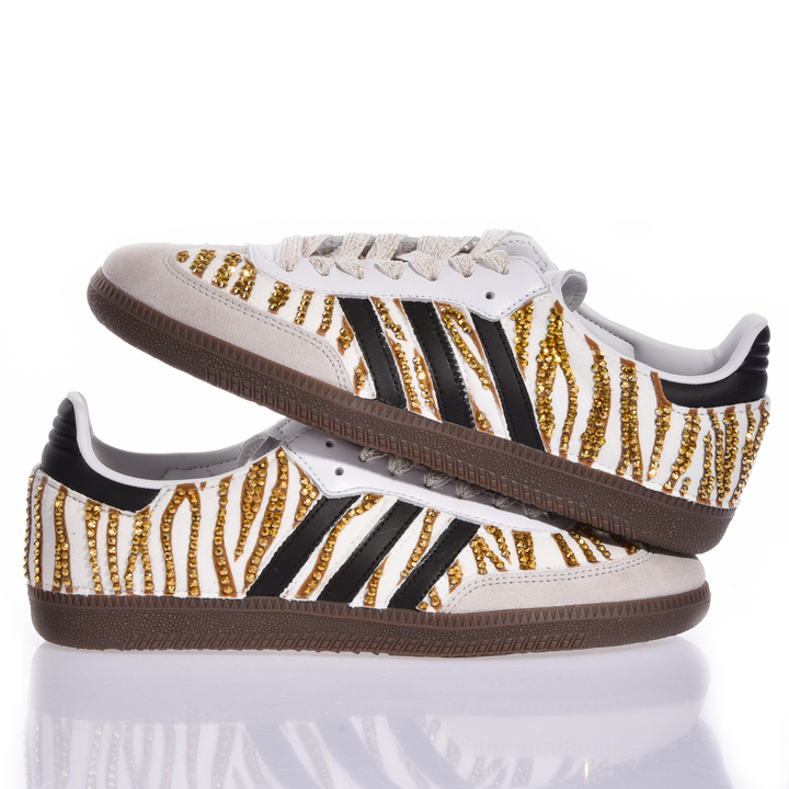 Adidas Samba Swarovski Zebra cream