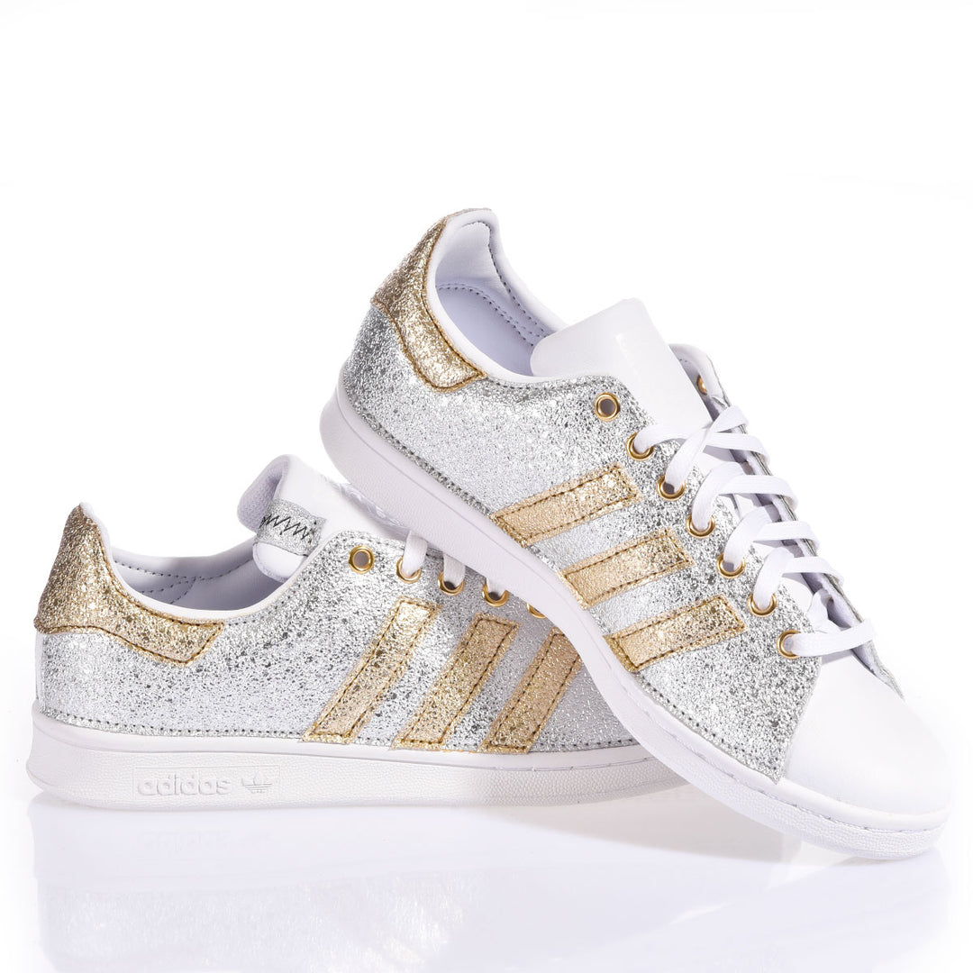 Adidas Stan Smith Gold-Silver