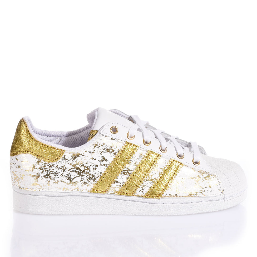 Adidas Superstar Gold Crackle
