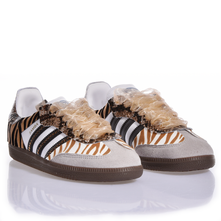 Adidas Samba Zebra Cream