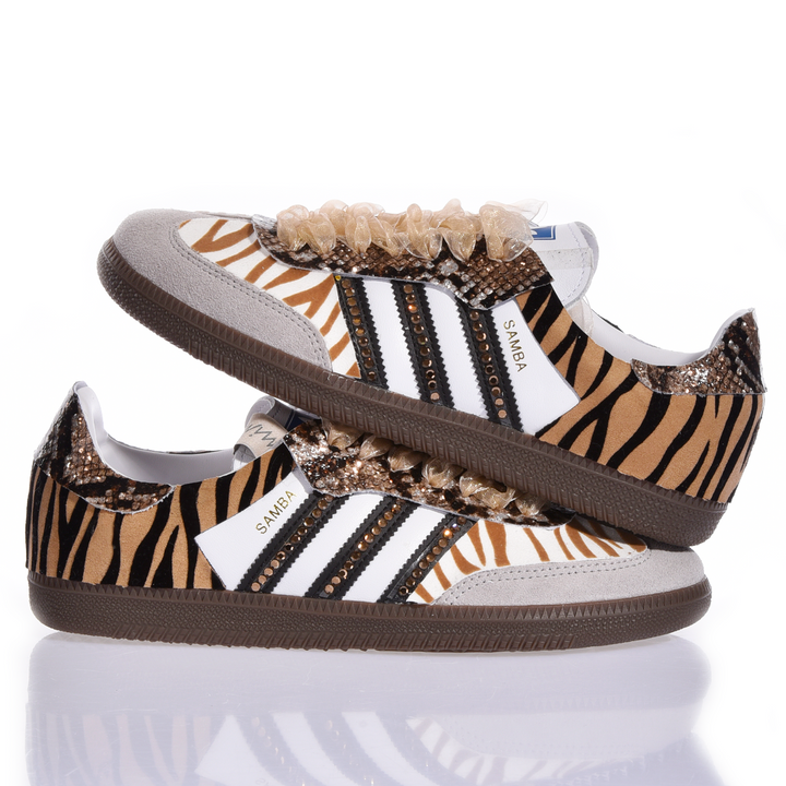 Adidas Samba Zebra Cream