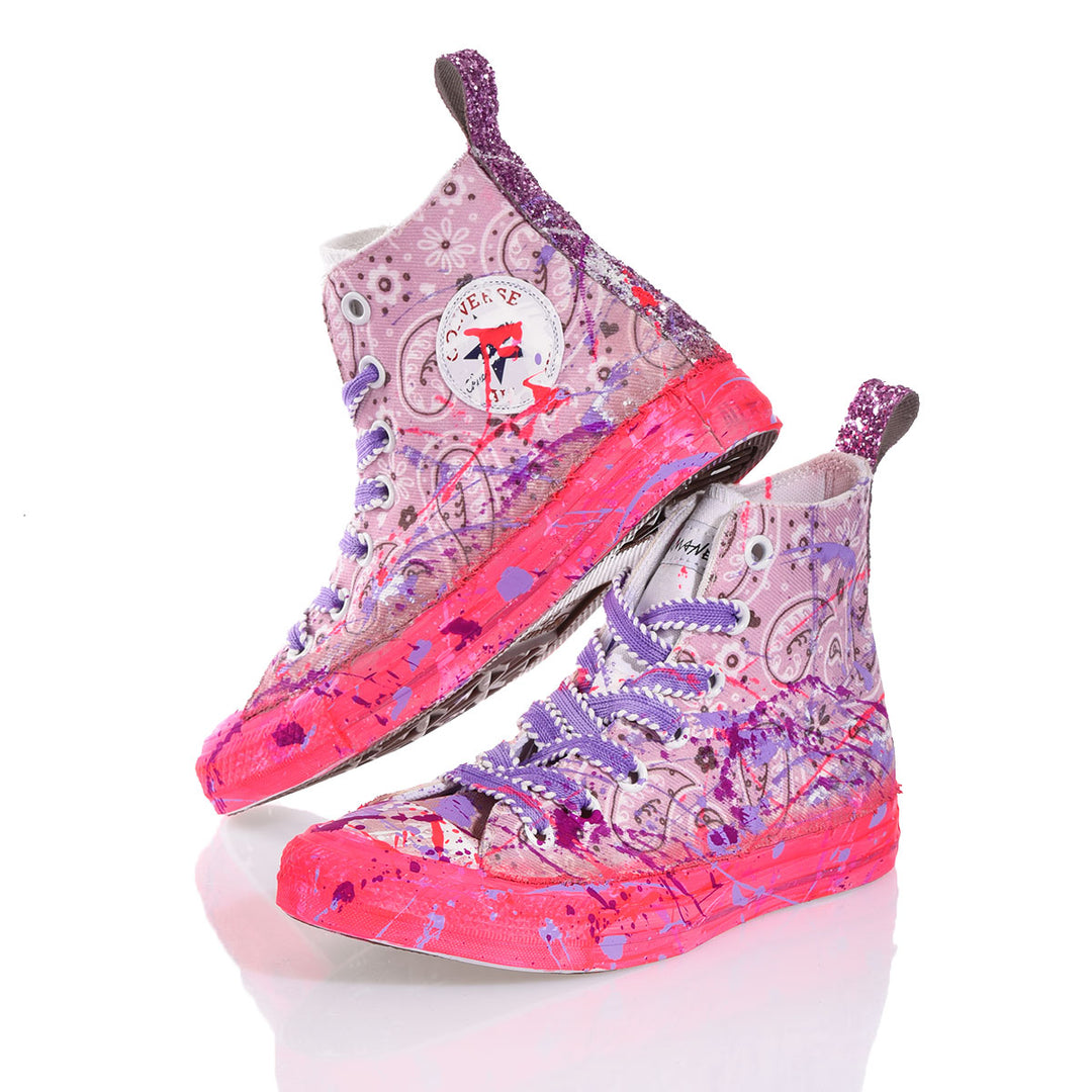 Converse Pink Paisley