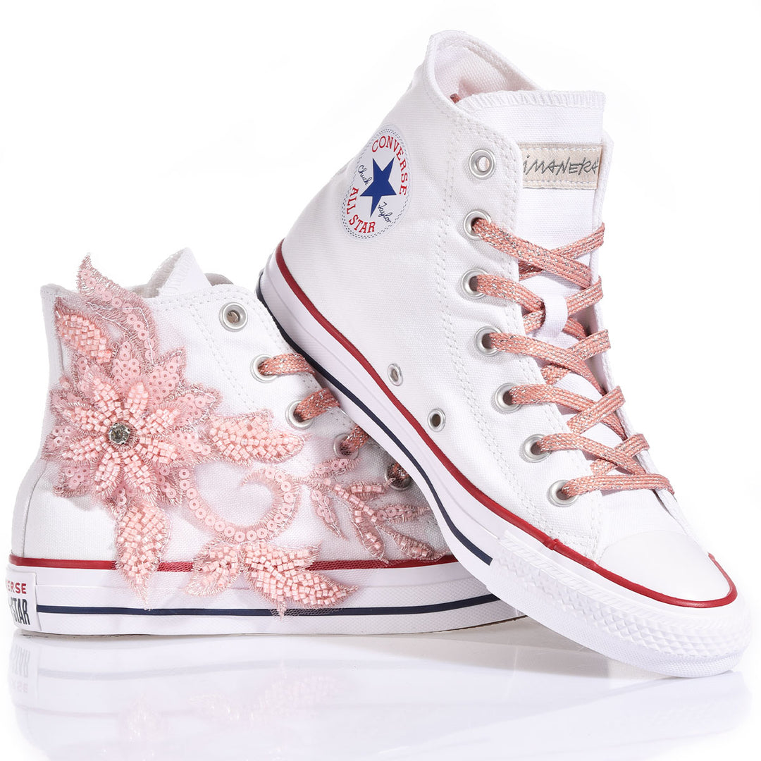 Converse Patch Rose