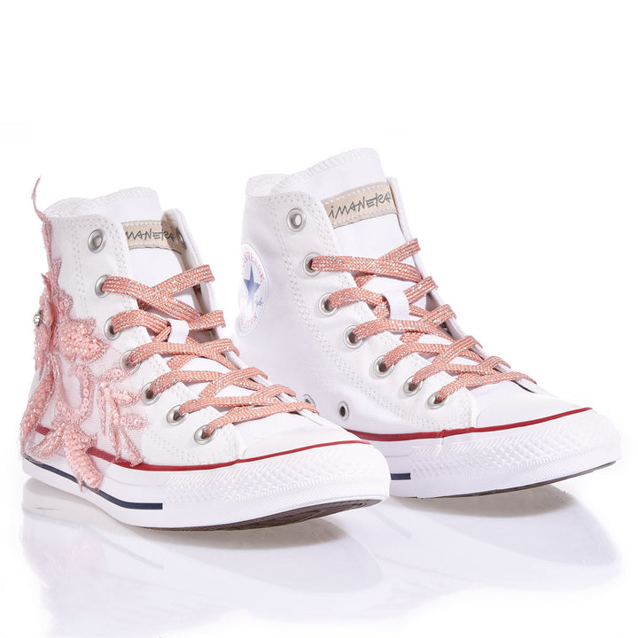 Converse Patch Rose