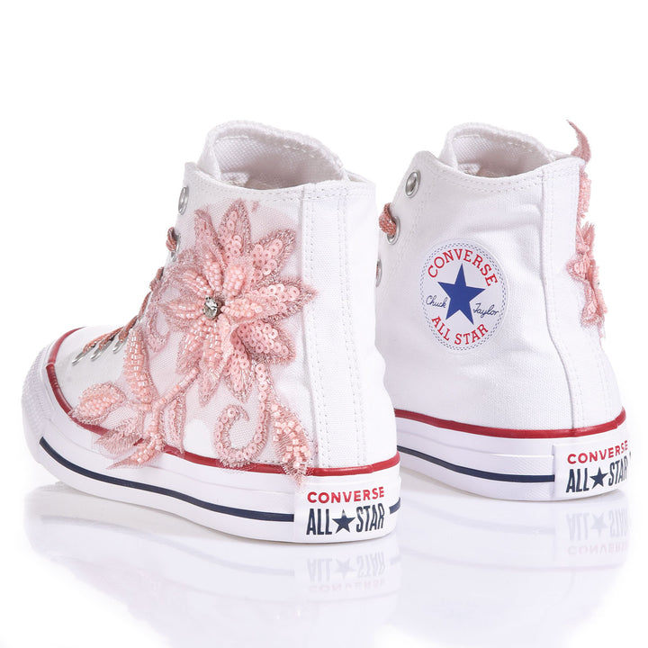 Converse Patch Rose