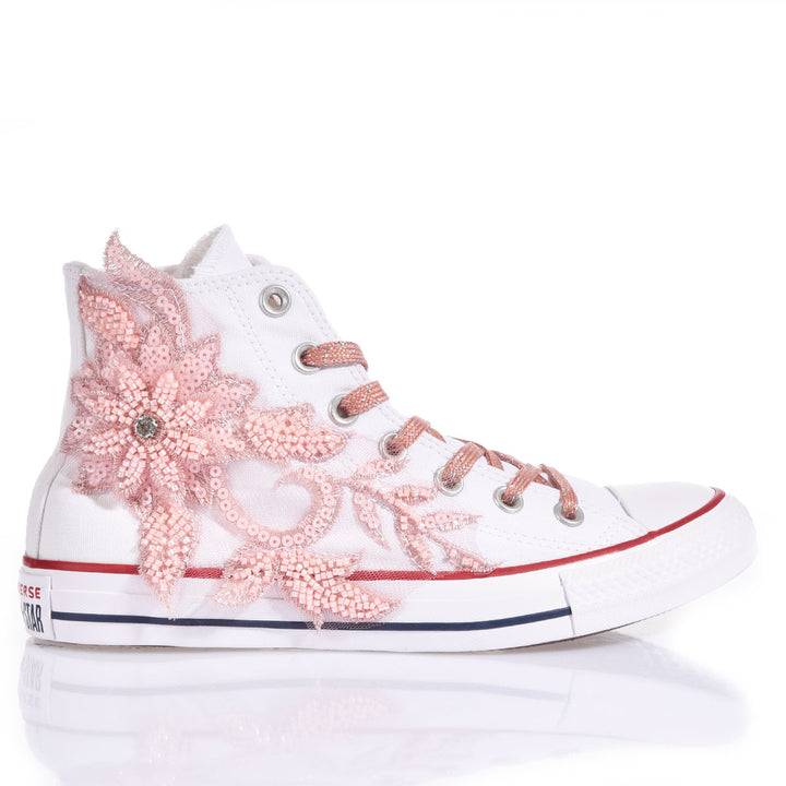 Converse Patch Rose