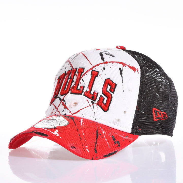 New Era Bulls Red Splash