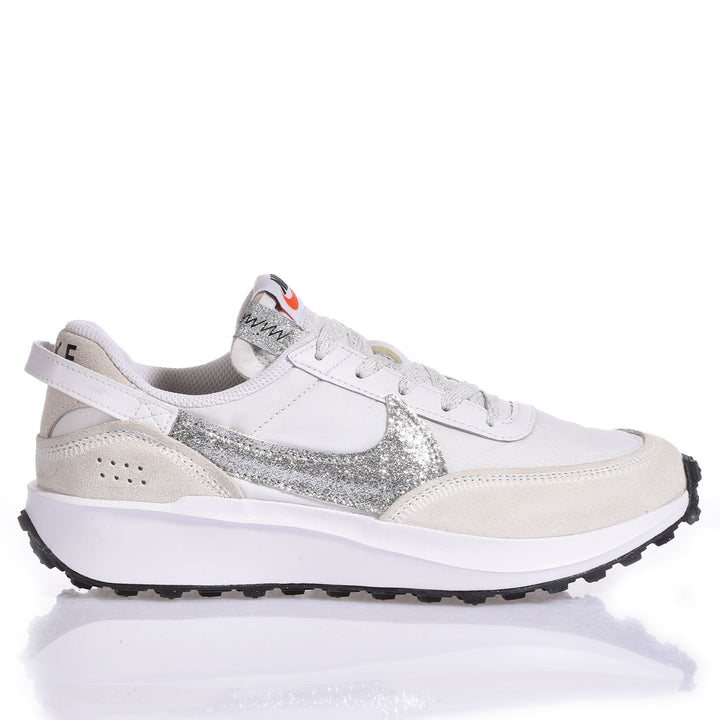 Nike Waffle Glitter Silver