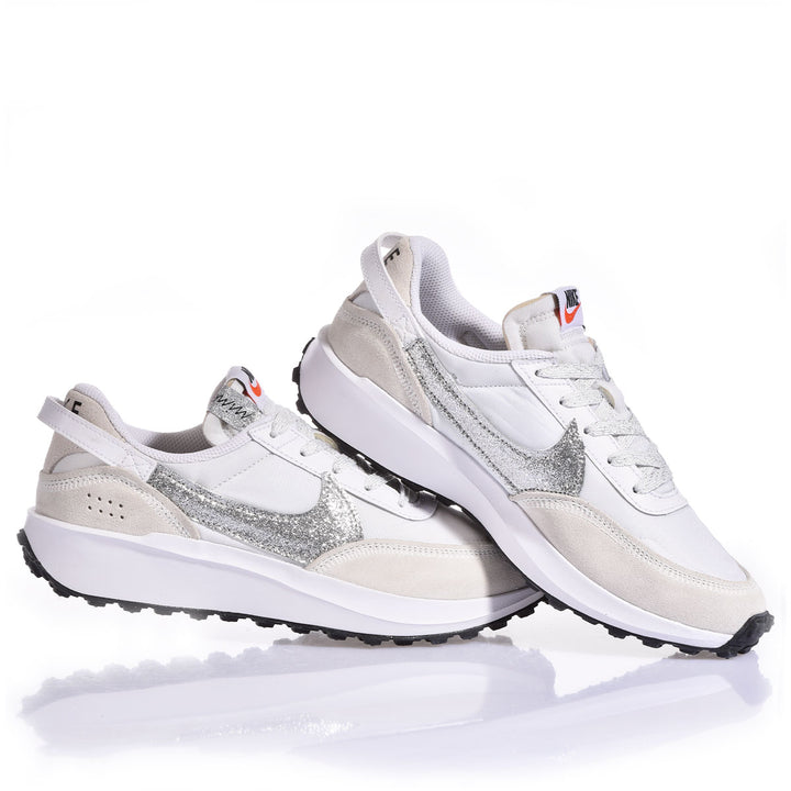 Nike Waffle Glitter Silver