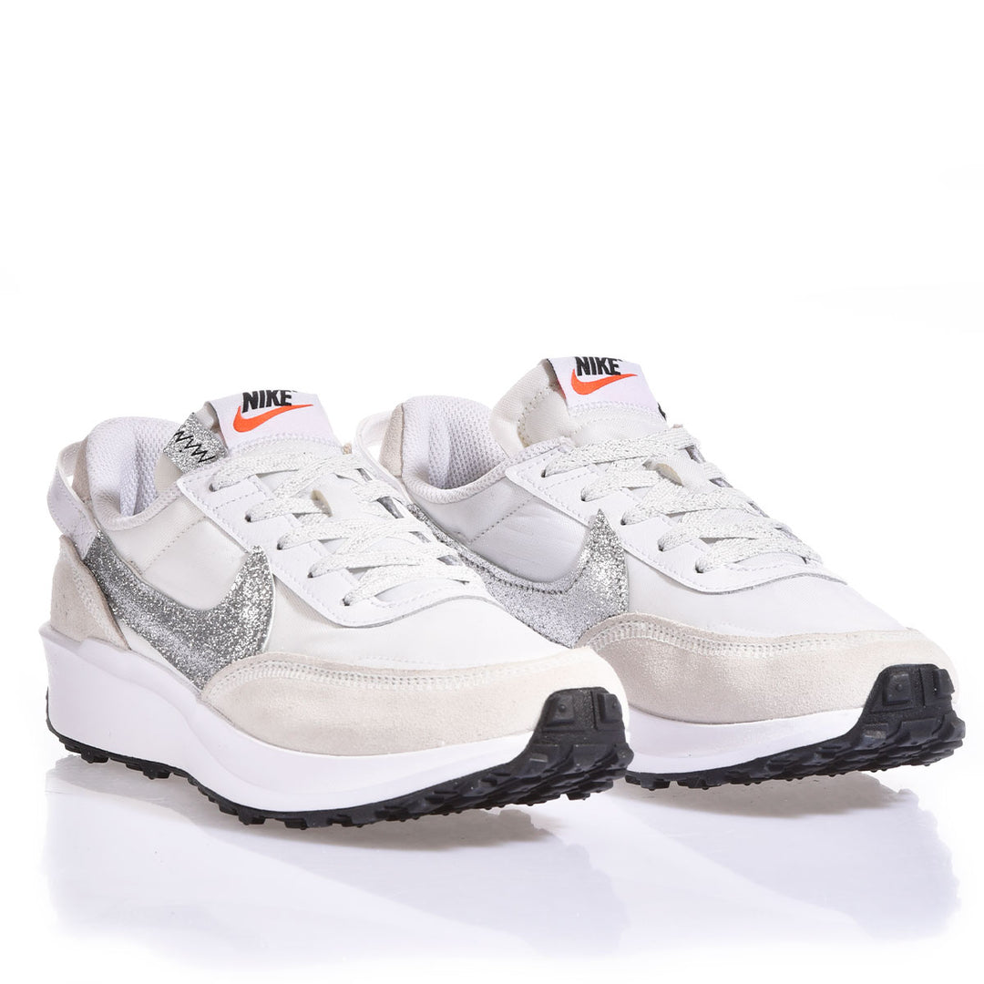 Nike Waffle Glitter Silver