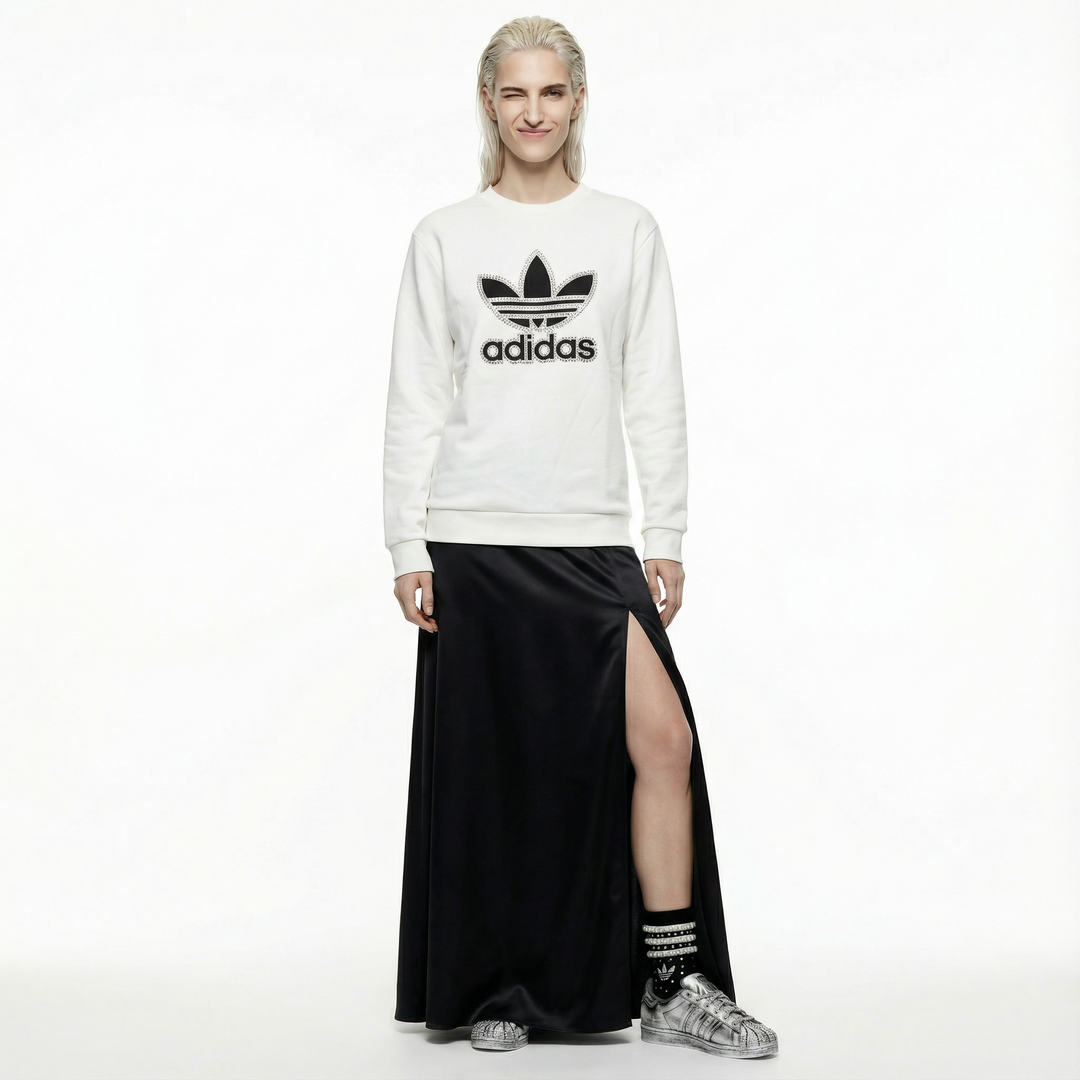 Felpa_adidas_bianca_swarovski