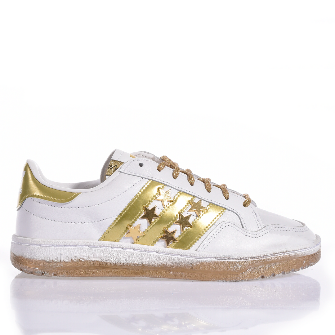 Adidas Team Court Gold Stars