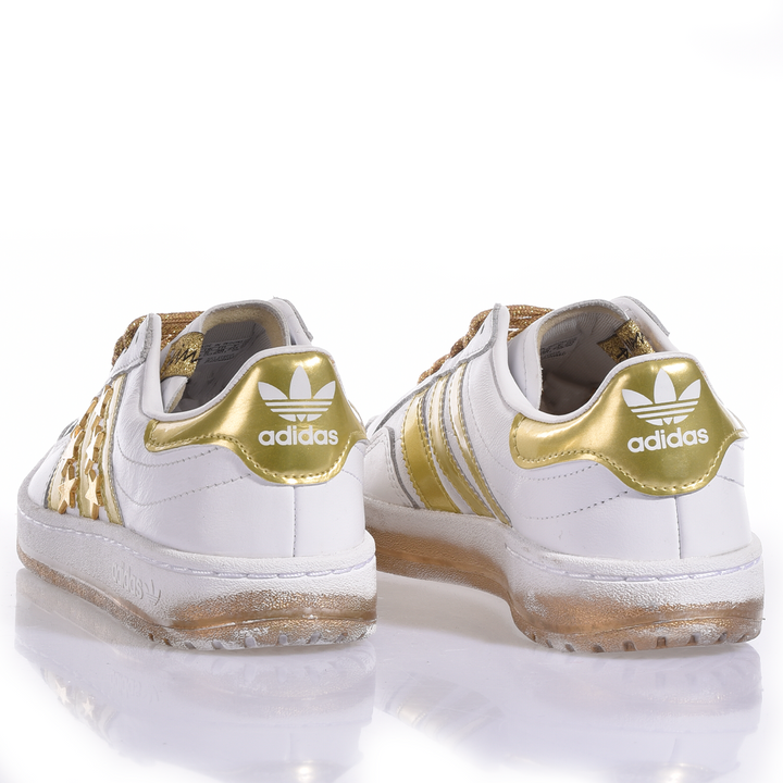 Adidas Team Court Gold Stars