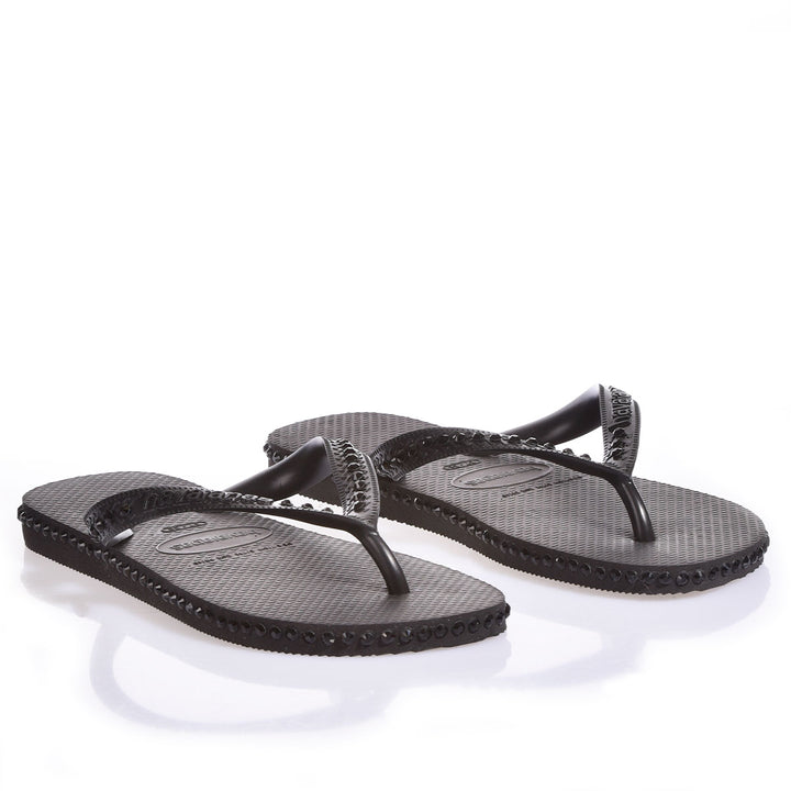 Havaianas Mono Black Swarovski